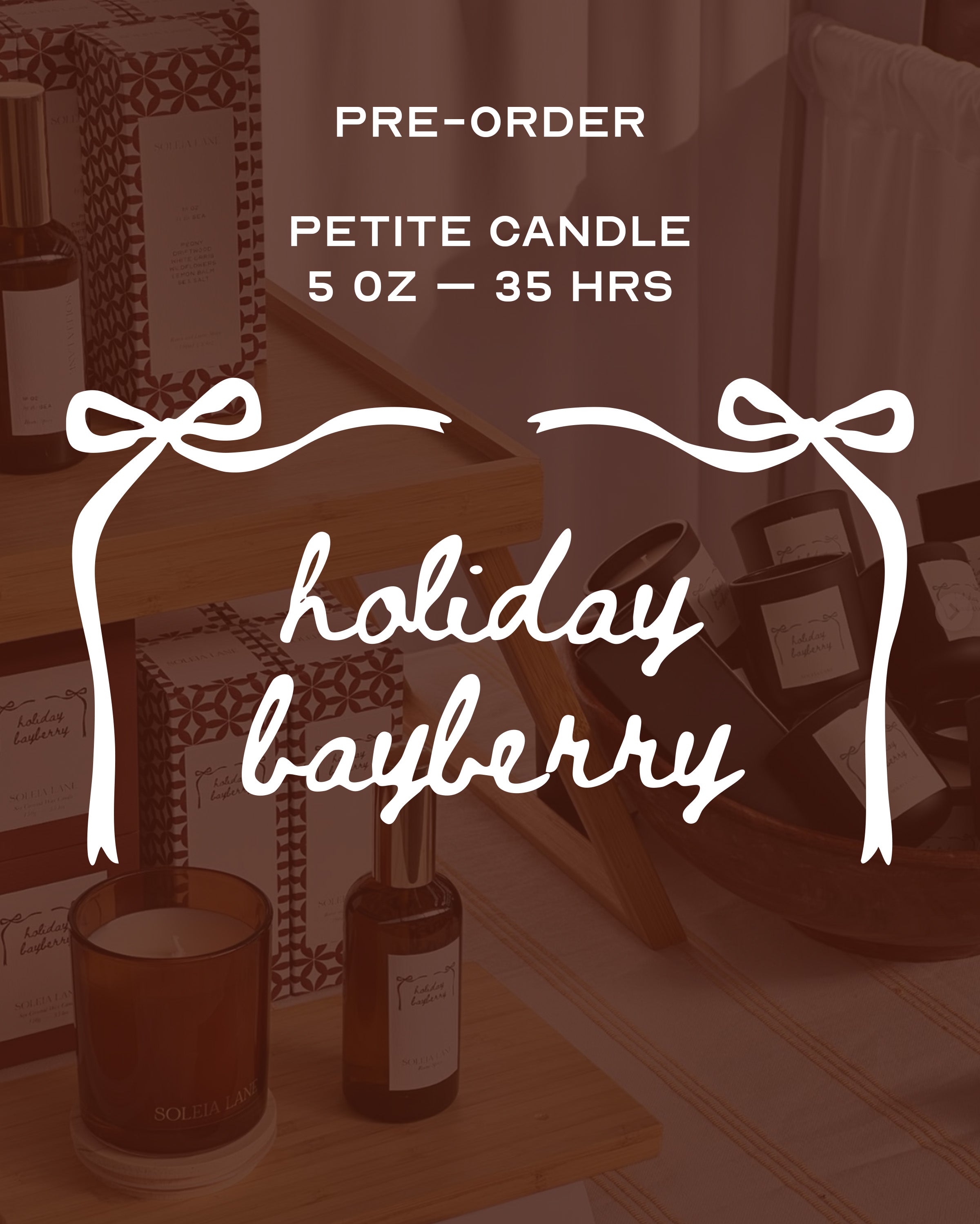 № 12 Holiday Bayberry | Petite Candle