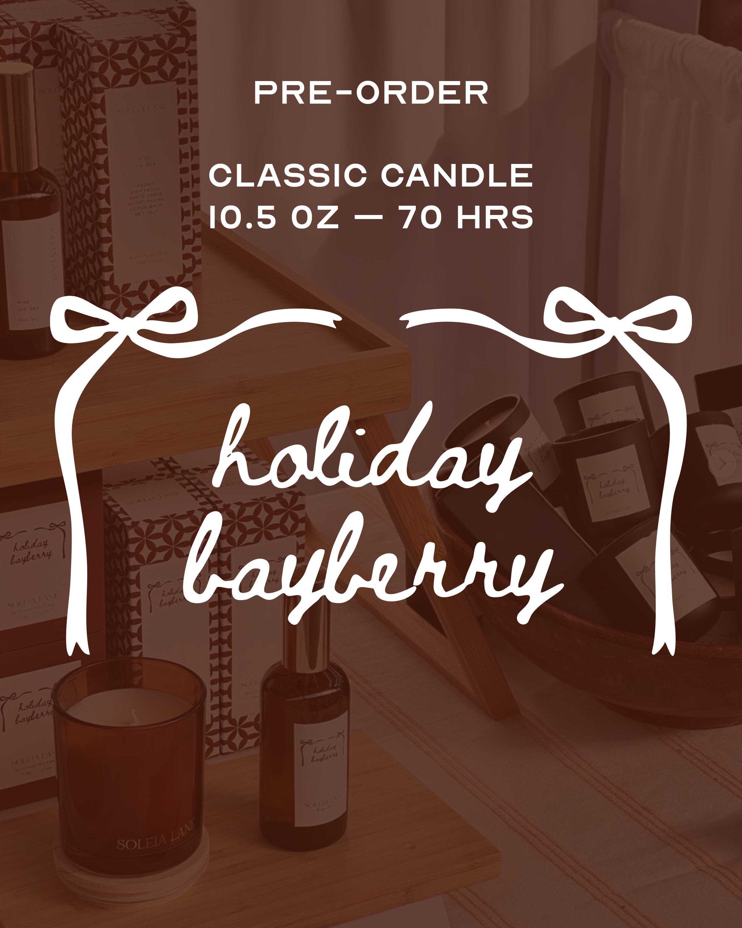 № 12 Holiday Bayberry | Classic Candle